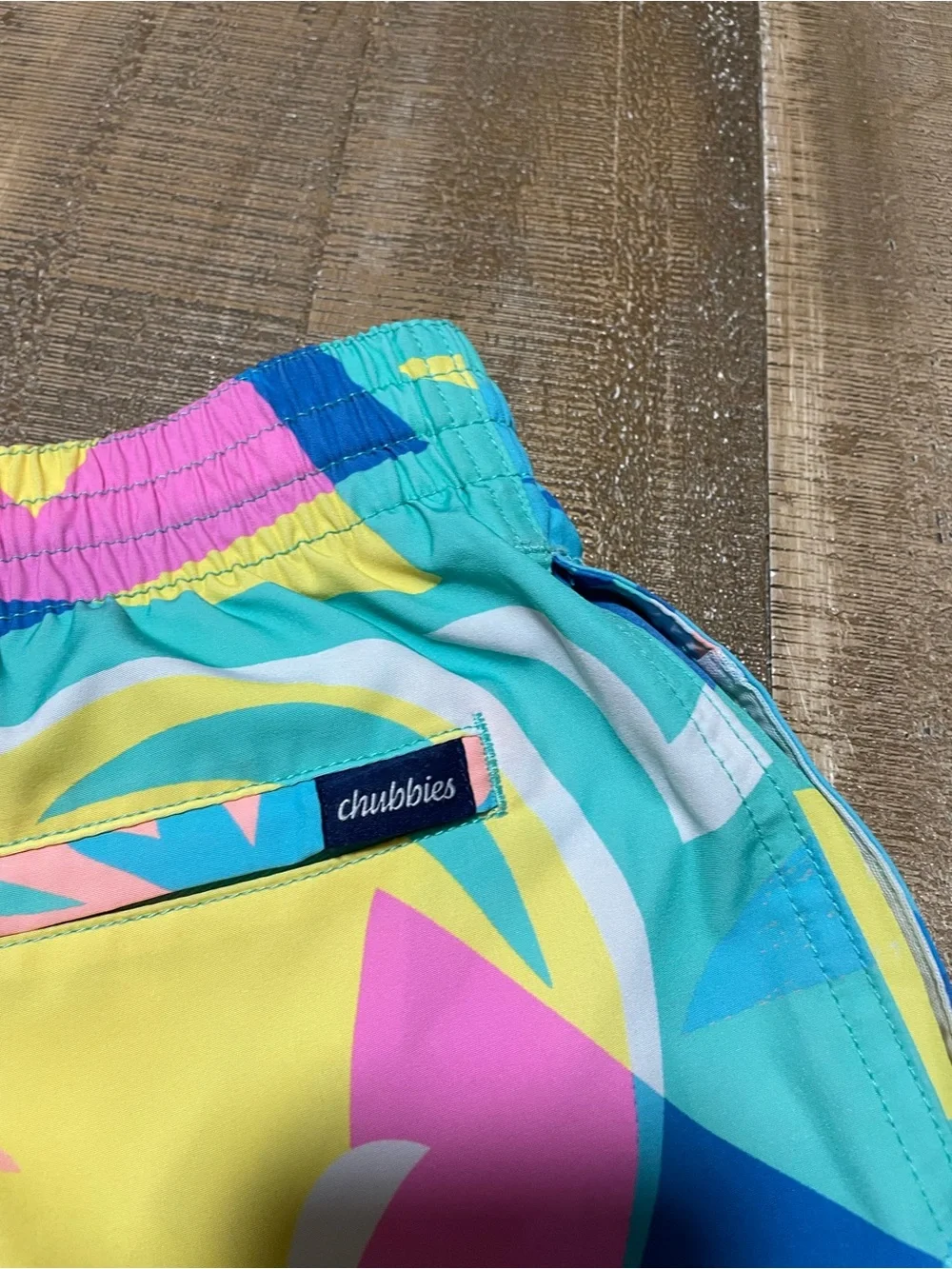 chubbies mens Tropical Print Swim Trunks
